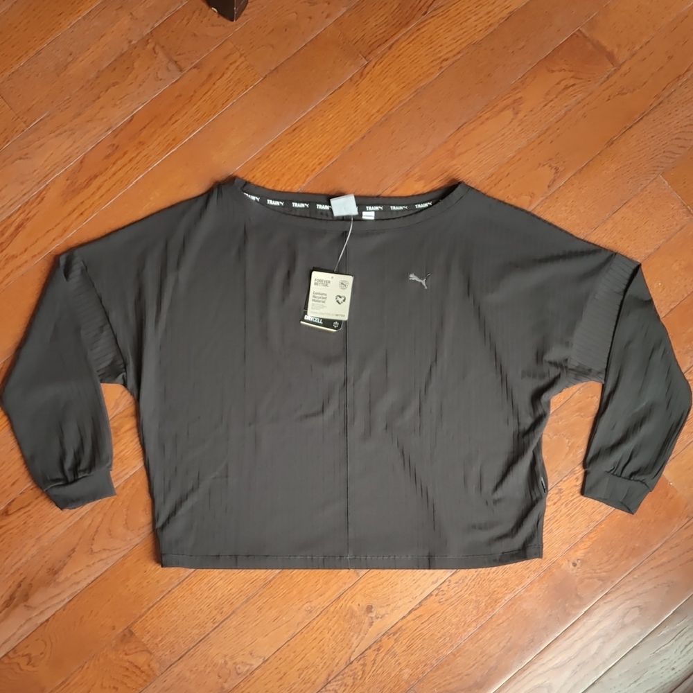 NWT Puma Women's Off The Shoulder Shirt